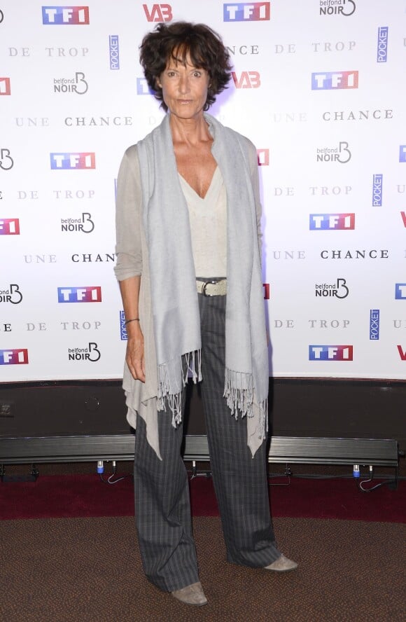 Chrystelle Labaude - Avant-première de la série "Une chance de trop" au cinéma Gaumont Marignan à Paris, le 24 juin 2015. 