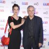 Mélanie Doutey et son père Alain Doutey - Avant-première de la série "Une chance de trop" au cinéma Gaumont Marignan à Paris, le 24 juin 2015. 