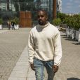  Kanye West lors du d&eacute;fil&eacute; Louis Vuitton (collection homme printemps-&eacute;t&eacute; 2016) au Parc Andre-Citro&euml;n. Paris, le 25 juin 2015. 