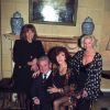 Diana Rigg, Patrick Macnee, Linda Thorson et Honor Blackman en 1993
