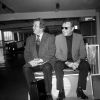 Richard Burton et Patrick Macnee à Londres dans les années 1960