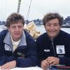 Yvan Bourgnon son frère Laurent le 2 octobre 1999 à la Trinité-sur-Mer
