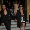 Kris Jenner est allée dîner au restaurant Costes à Paris, avec le styliste de la maison Balmain, Olivier Rousteing. Le 11 juin 2015.