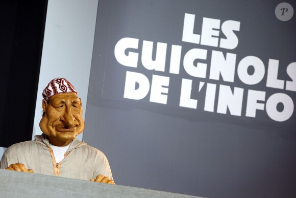 La marionnette de Jacques Chirac dans Les Guignols de l'Info, dans les années 90.