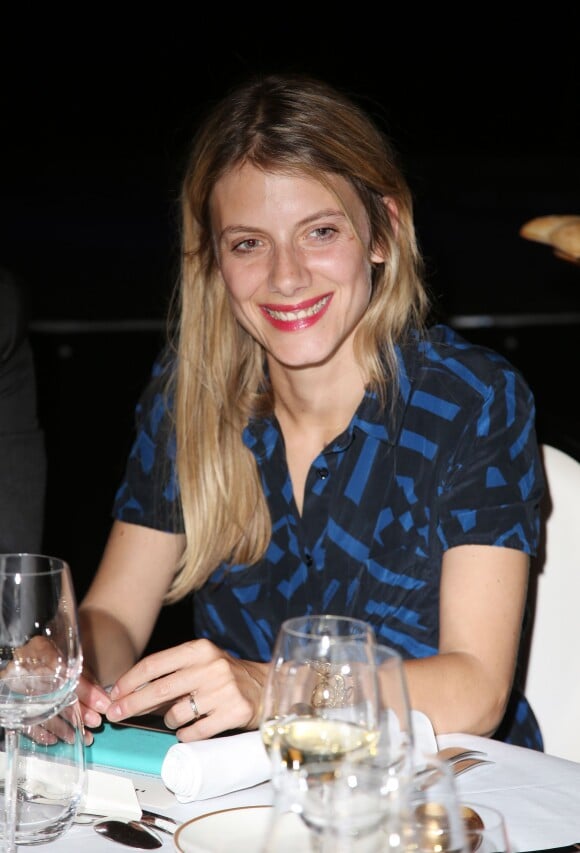 Exclusif - Mélanie Laurent - Dîner de Gala dans le cadre de la grande campagne du Théâtre National de Chaillot pour la rénovation du Grand Foyer et de ses trésors Art Déco à Paris, le 29 juin 2015. Cette campagne est soutenue par la maison Lancel.