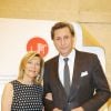 Exclusif - Patrick de Carolis et sa femme Carol-Anne - Dîner de Gala dans le cadre de la grande campagne du Théâtre National de Chaillot pour la rénovation du Grand Foyer et de ses trésors Art Déco à Paris, le 29 juin 2015. Cette campagne est soutenue par la maison Lancel.