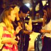 Exclusive -  Alessandra Ambrosio est allée dîner à Rio avec ses amis