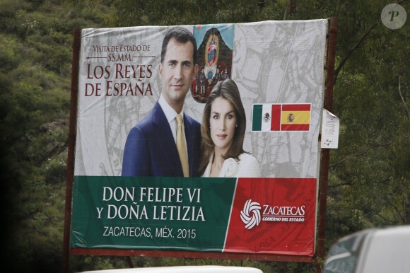 Le roi Felipe VI et la reine Letizia d'Espagne visitent le musée des colonies à Guadalupe au Mexique le 1er juillet, 2015.  