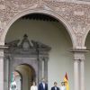 Le roi Felipe VI et la reine Letizia d'Espagne, Enrique Pena Nieto et sa femme Angelica Rivera - Le roi Felipe VI et la reine Letizia d'Espagne visitent le musée des colonies à Guadalupe au Mexique le 1er juillet, 2015.  