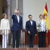 Le roi Felipe VI et la reine Letizia d'Espagne, Enrique Pena Nieto et sa femme Angelica Rivera - Le roi Felipe VI et la reine Letizia d'Espagne visitent le musée des colonies à Guadalupe au Mexique le 1er juillet, 2015. 