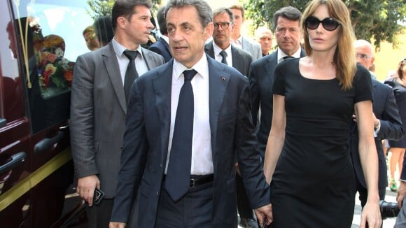 Obsèques de Charles Pasqua : Nicolas Sarkozy et Carla, unis pour lui dire adieu