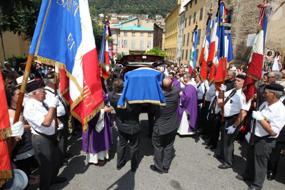 Obsèques de Charles Pasqua en la cathédrale Notre-Dame du Puy à Grasse, le 7 juillet 2015