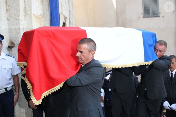Obsèques de Charles Pasqua en la cathédrale Notre-Dame du Puy à Grasse, le 7 juillet 2015