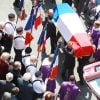 Obsèques de Charles Pasqua en la cathédrale Notre-Dame du Puy à Grasse, le 7 juillet 2015