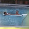 Cristiano Ronaldo et son fils Cristiano Jr en vacances à Miami le 24 juin 2015
