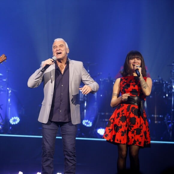 Michel Fugain et Pluribus aux Folies Bergère le 7 mars 2015 à Paris.