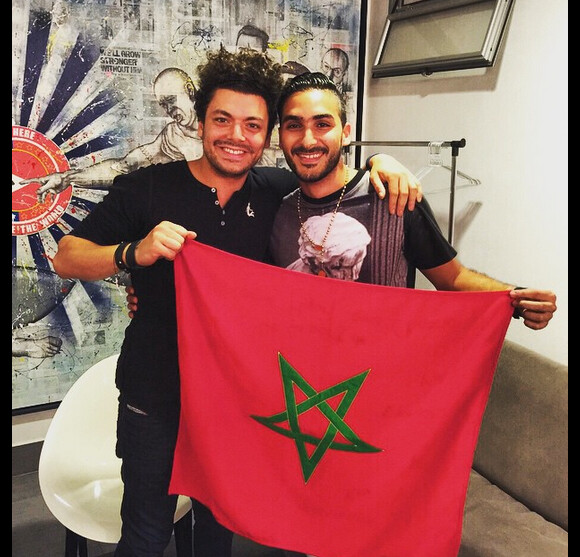 Kev Adams au Maroc - Image tirée d'Instagram, juillet 2015