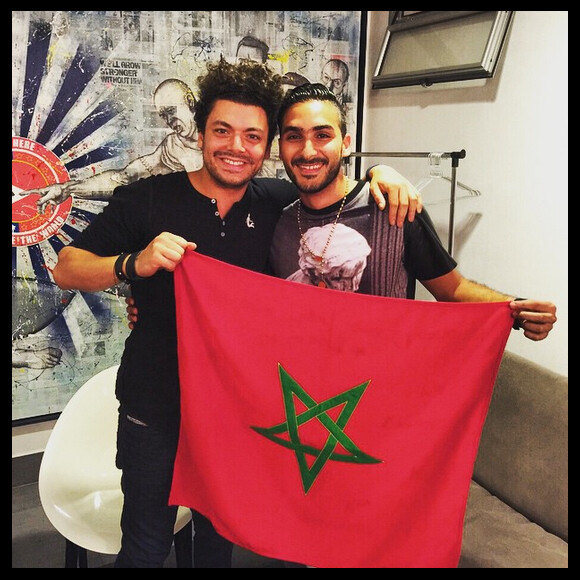 Kev Adams au Maroc - Image tirée d'Instagram, juillet 2015