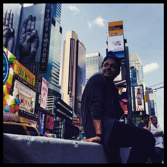 Kev Adams aux Etats-Unis - Image tirée d'Instagram, juin 2015