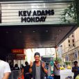  Kev Adams en tourn&eacute;e aux Etats-Unis - Image tir&eacute;e d'Instagram, juin 2015 
