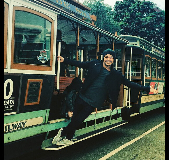 Kev Adams à San Francisco - Image tirée d'Instagram, juin 2015