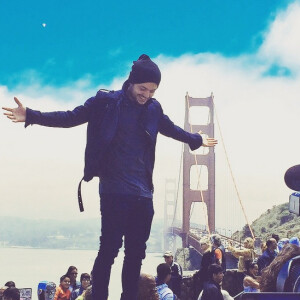 Kev Adams à San Francisco - Image tirée d'Instagram, juin 2015