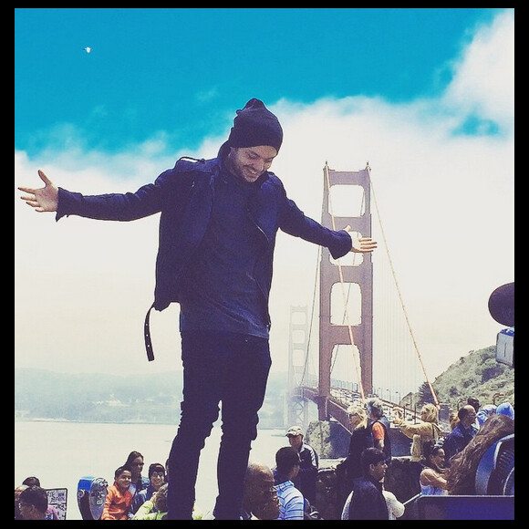 Kev Adams à San Francisco - Image tirée d'Instagram, juin 2015