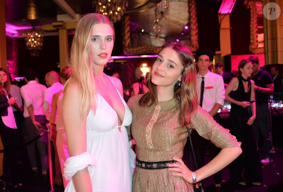 Gaia Weiss, Lola Bessis - Soirée des 80 ans de Lancôme au Casino de Paris lors de la fashion week haute couture automne-hiver 2015-2016 à Paris, le 7 juillet 2015.