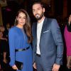 Sofia Essaïdi et son compagnon Adrien Galo - Soirée des 80 ans de Lancôme au Casino de Paris lors de la fashion week haute couture automne-hiver 2015-2016 à Paris, le 7 juillet 2015.