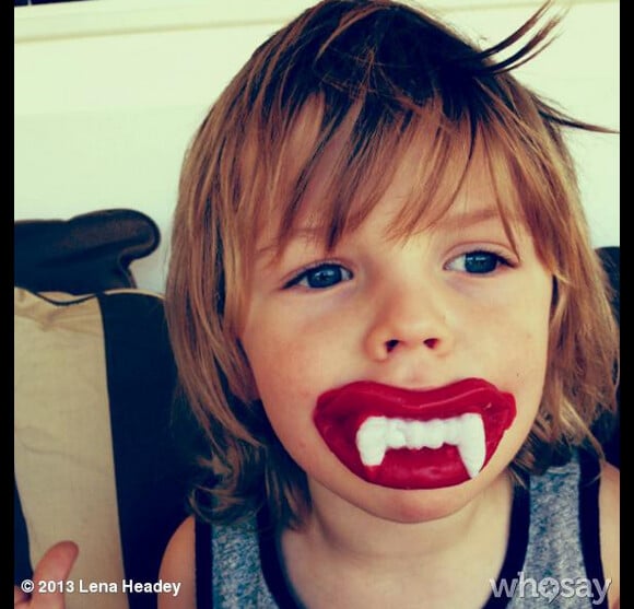 Wylie, le fils de Lena Headey - Photo postée sur Instagram