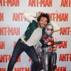 Maxime Musqua assiste a l'avant premiere de Ant-Man au grand Rex a Pariis, France, le 09 juillet 2015.