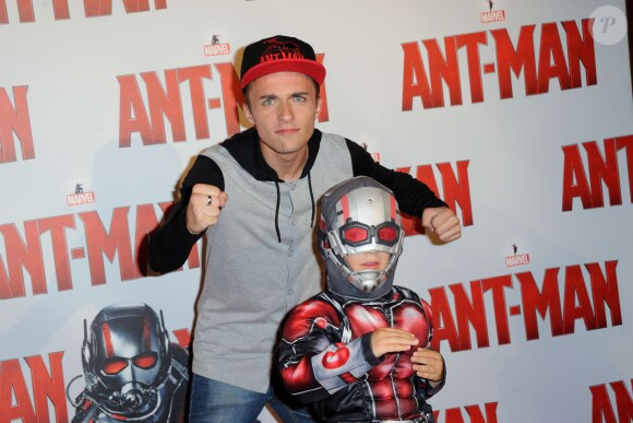Squeezie assiste a l'avant premiere de Ant-Man au grand Rex a Pariis, France, le 09 juillet 2015. 