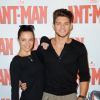 Denitsa Ikonomova et Rayane Bensetti assistent a l'avant premiere de Ant-Man au grand Rex a Pariis, France, le 09 juillet 2015. 