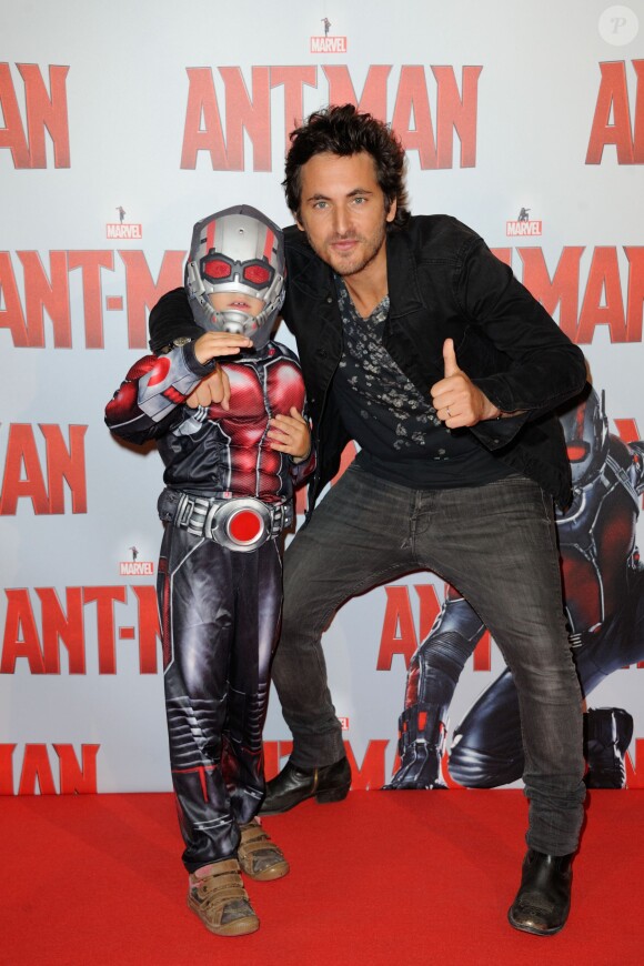 Mickael Miro assiste a l'avant premiere de Ant-Man au grand Rex a Pariis, France, le 09 juillet 2015.