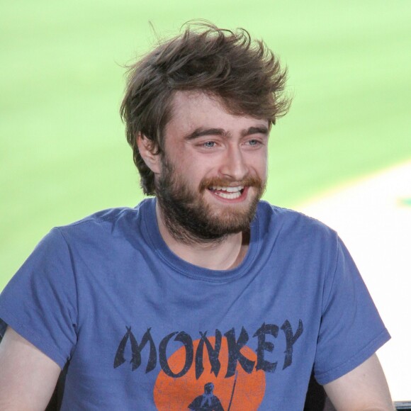 Daniel Radcliffe assure la promotion de Victor Frankenstein au Comic-Con de San Diego, le 11 juillet 2015.