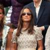 Pippa Middleton lors de la finale hommes à Wimbledon le 12 juillet 2015