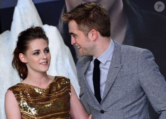 Kristen Stewart et Robert Pattinson à Berlin, le 16 novembre 2012.