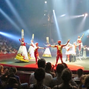 Exclusif - Ouverture du spectacle Ecris l'histoire à l’occasion des 30 ans du cirque Arlette Gruss à Gassin, le 15 juillet 2015.