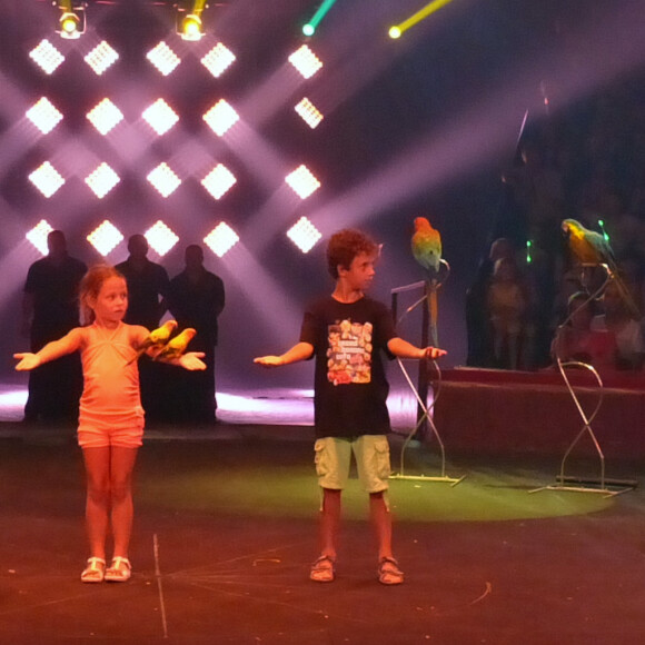 Exclusif - Antonio Zatta, lors du spectacle Ecris l'histoire à l’occasion des 30 ans du cirque Arlette Gruss à Gassin, le 15 juillet 2015.