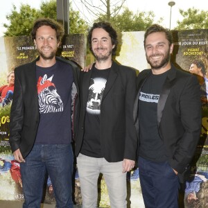 Pierre Rochefort, Rémi Bezançon et Pio Marmaï - Avant-première du film "Nos Futurs" au cinéma "UGC Ciné Cité Paris 19" à Paris, le 16 juillet 2015.