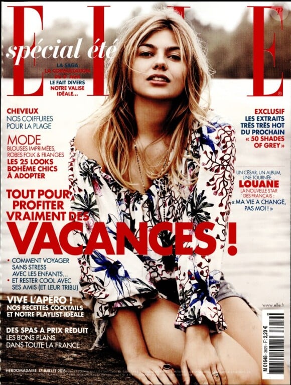Louane Emera en couverture de Elle