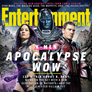 Couverture d'Entertainment Weekly pour X-Men : Apocalypse.