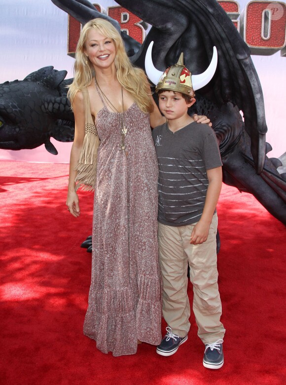 Charlotte Ross - Première du film "How To Train Your Dragon 2" à Westwood, le 8 juin 2014.  