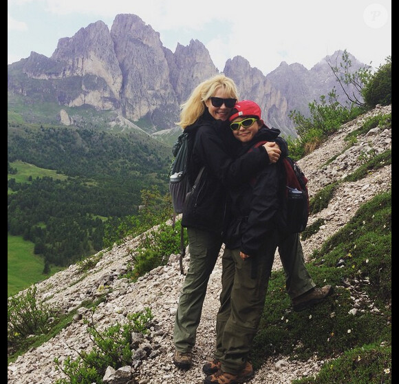Charlotte Ross et son fils Max sur Instagram / juin 2015