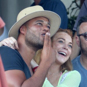 L'actrice Lindsay Lohan passe ses vacances à Mykonos en Grèce le 20 juillet 2015 