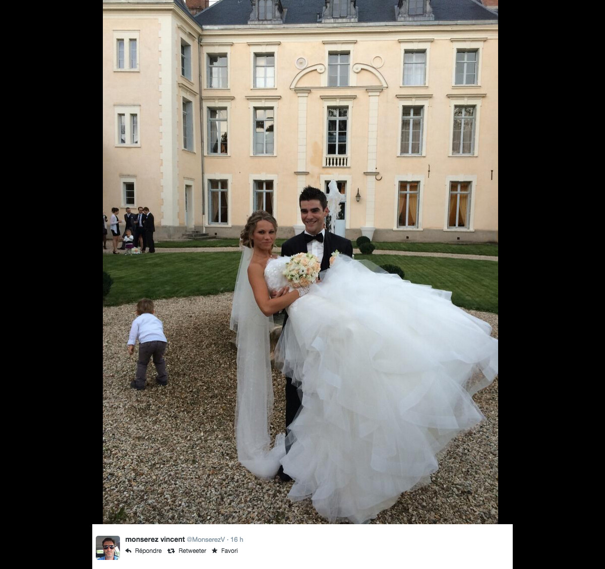 Photo Mariage De Tony Gallopin Et Marion Rousse Le 18 Octobre 2014 photo-mariage-de-tony-gallopin-et-marion-rousse-le-18-octobre-2014