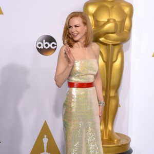 Nicole Kidman - Press Room lors de la 87e cérémonie des Oscars à Hollywood, le 22 février 2015.