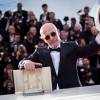 Jacques Audiard (Palme d'Or pour le film "Dheepan") - Photocall de la remise des palmes du 68e Festival du film de Cannes, le 24 mai 2014. 