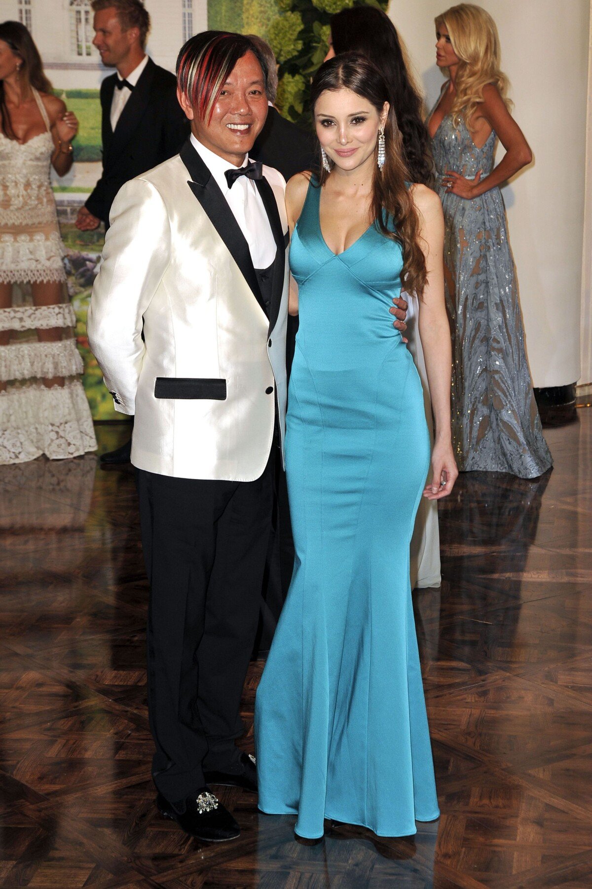 Photo : Stephen Hung et sa femme Deborah Valdez Hung - 67 ème Gala de