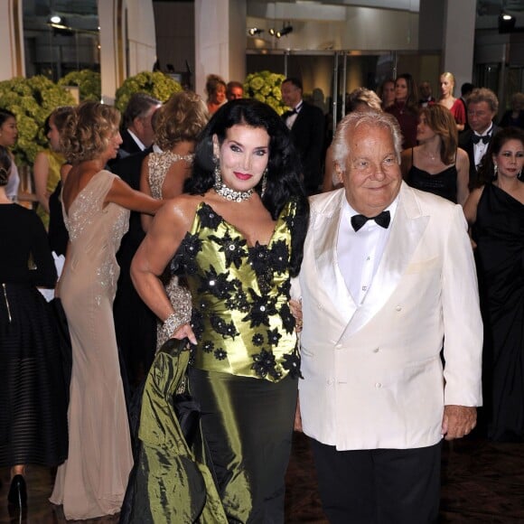 Lamia Khashoggi, Massimo Gargia - 67 ème Gala de la Croix-Rouge Monégasque (Bal de la Croix-Rouge) à Monaco le 25 juillet 2015